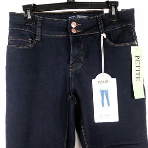 SANDPIPER Jeans Pants Push Up Petite Size 6P